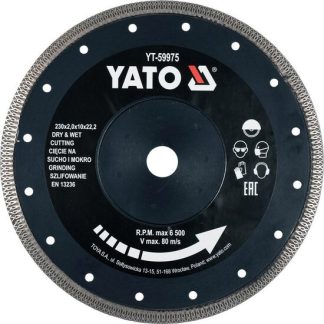 Disc Diamantat, 230x 22.2 x 2 mm Yato YT-59975