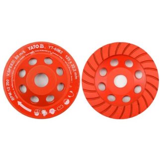 Disc cupă diamantată 125 x 22 mm (șlefuire) Yato YT-6032