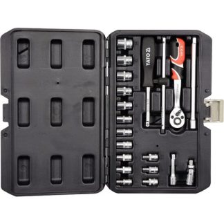 Trusa tubulare 20 piese 1/4 Yato YT-14491
