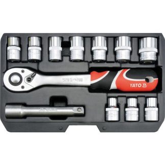 Trusa 12 tubulare 1/2" Yato YT-38671