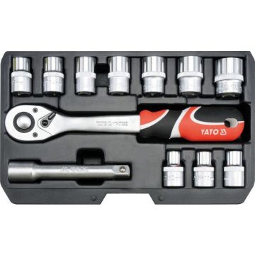 Trusa 12 tubulare 1/2" Yato YT-38671