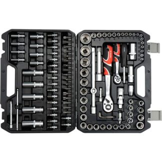 Trusa tubulare si antrenoare 1/2 - 1/4", 108 piese Yato YT-38791