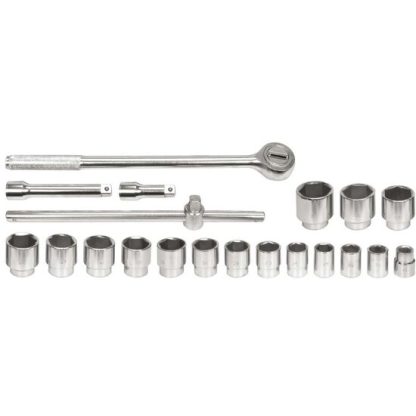 Trusa chei tubulare 3/4" 21 piese Vorel 58150