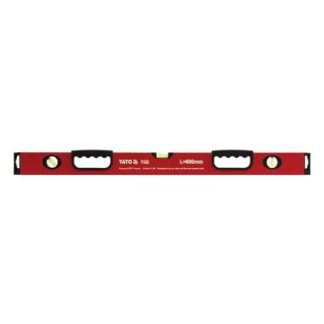 Nivela aluminiu 600 mm, 3 bule Yato YT-3022
