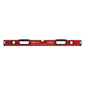 Nivela aluminiu 1500 mm, 3 bule Yato YT-3026
