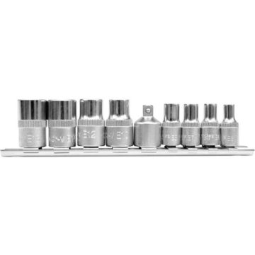 Trusa tubulare e CR-V 9 buc Yato YT-0520