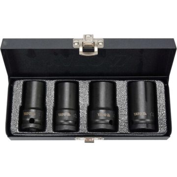 Set chei tubulare prezoane 1/2”- 4 buc Yato YT-06030