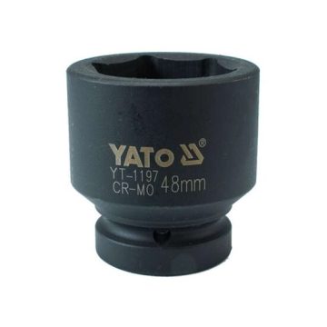 Cheie tubulară hexagonlă de impact 48 mm 1" Yato YT-1197