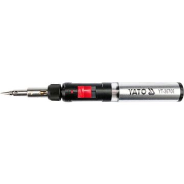 Set ciocan de lipit cu gaz + accesorii Yato YT-36706