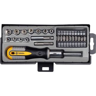 Set surubelnita cu clichet + biti 36 buc Vorel 64660