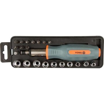 Surubelnita PHilips +bituri 22buc Vorel 60976