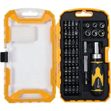 Set surubelnita cu biti, 41 buc Vorel 64385