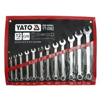 Set 12 chei combinate 8 - 24 mm Yato YT-0362
