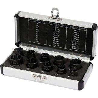 Set extractoare suruburi 3/8, 10 buc Yato YT-06031