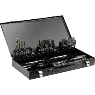 Set tarozi, filiere si burghie HSS m3-12, 44 buc Yato YT-2978