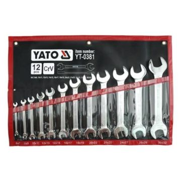 Set 12 chei fixe 6 - 32 mm Yato YT-0381