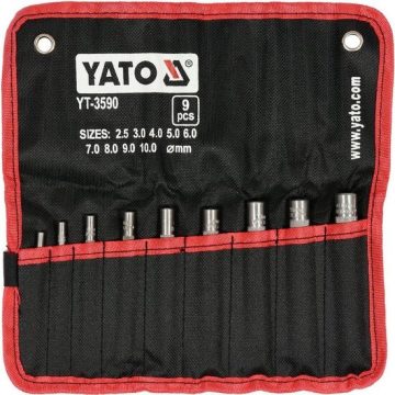 Set preducele 9 buc Yato YT-3590
