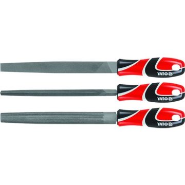 Set 3 pile pentru metal 250 mm Yato YT-6237