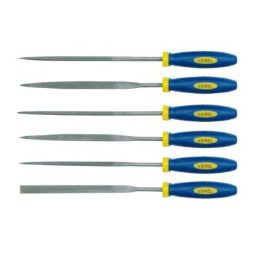 Set 6 pile pentru metal 140 mm Vorel 25351