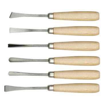 Set 6 dalti maner lemn Vorel 25700
