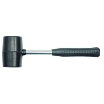 Ciocan din cauciuc cu coada din metal - TUV 66 mm Vorel 33907
