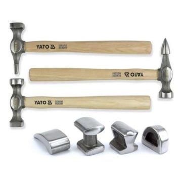 Trusa pentru tinichigerie 7 piese Yato YT-4590
