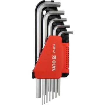 Set chei imbus 12 buc CR-V Yato YT-5835