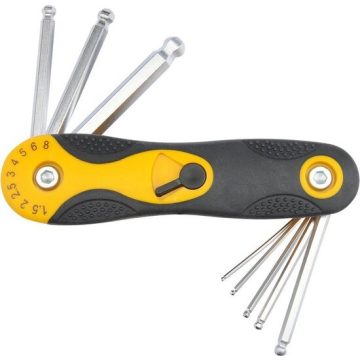 Set chei hexagonale 8 buc Vorel 56505