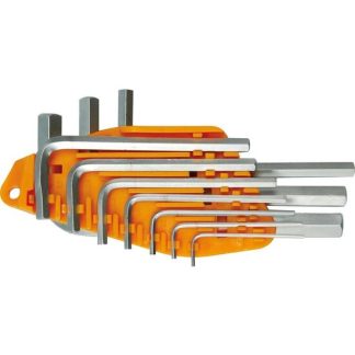Set 10 chei hexagonale 1,5 - 10 mm, CR-V Vorel 56393