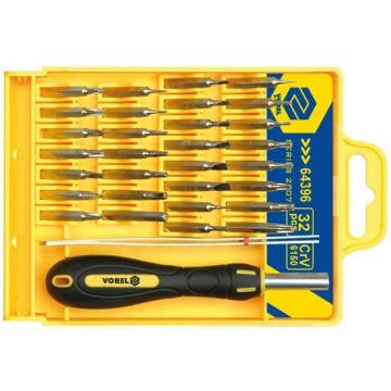 Set surubelnita+ 32 bituri Vorel 64396