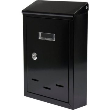 Cutie postala 285 x 200 x 60 mm negru Vorel 78540