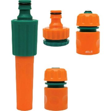 Set 4 piese duza 1/2" + adaptor furtun 3/4" Flo 89204