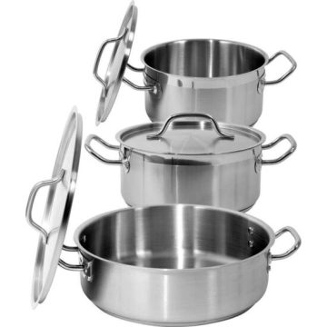 Oala cu capac 32 x 16 cm, 12.9 L Yato YG-00043