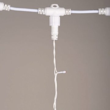 Perdea Luminoasa 30 LED 2.2W 3M Rosu