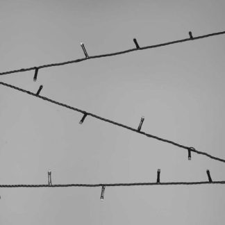 Instalatie Extensibila 50 LED 3.6W lumina rece LR 6400K Cablu Verde