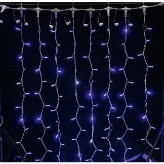 Perdea luminoasa 925 LED-uri Albastru