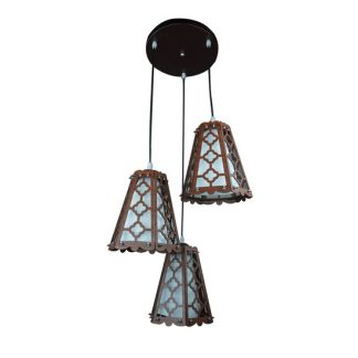 Pendul Jade Maro+Alb 3xE27 40W