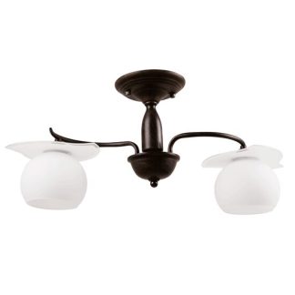 Lustra Ana Wenge+Alb 2xE27