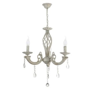 Candelabru Pandora Alb Vintage 3xE14 60W