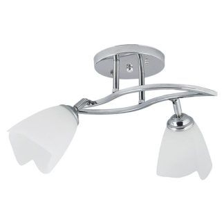 Lustra Tania Crom+Alb 2xE27 60W