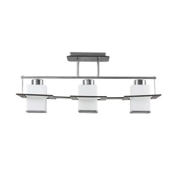 Lustra Kyoto Crom+Negru+Alb 3xE27 60W