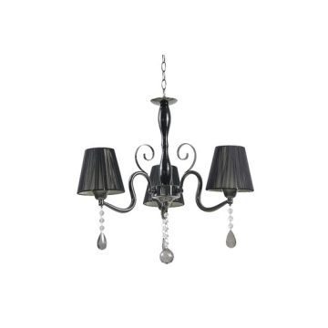 Lustra Equinox Negru 3xE27 60W