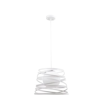 Pendul Instar Alb+Crom 1xE27 40W