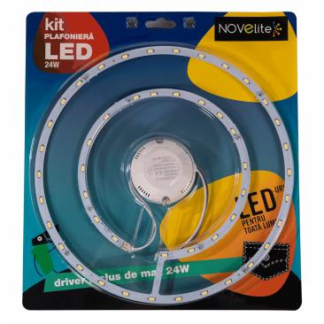 Kit LED Plafoniera 24W 6500K
