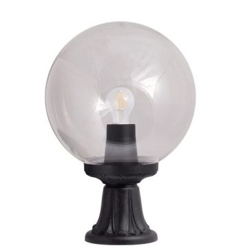 Stalp Minilot 1xE27 Negru IP55 45cm