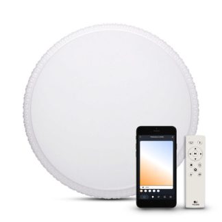 Plafoniera Smart Liuli 36W lumina calda LC 3000K-6500K IP20