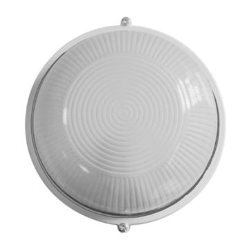 Lampa BAT Rotunda 1xE27 100W Alb