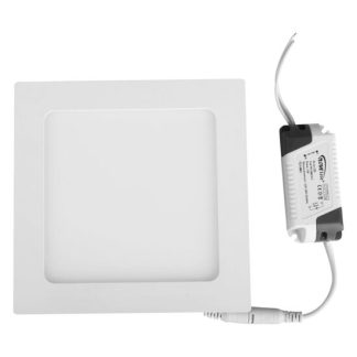 Spot Incastrat Patrat cu LED SMD 12W Alb lumina rece LR 6400K
