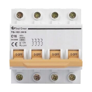 Siguranta intrerupator automat 16A Tetrapolar