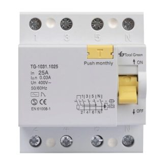 Siguranta intrerupator automatDiferential 25A 4P